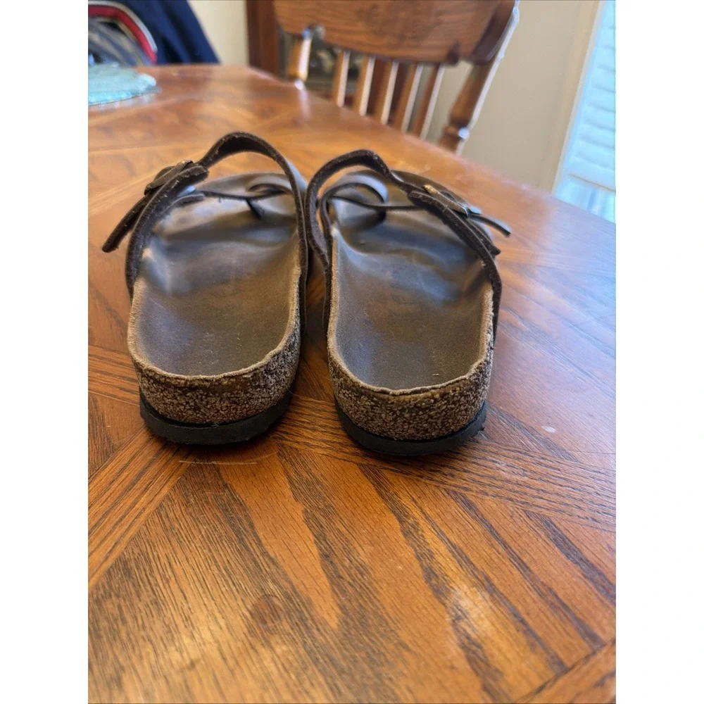 Birkenstock Mayari Birko-Flor Size 37 US 6.5 -7 Womens Shoes Brown Sandals